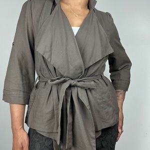 Stylish 🤎 Blue Bird Short Blazer Jacket